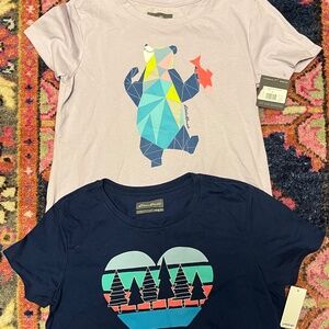 Cute 2-pack of girls t-shirts~NWT~XL/16